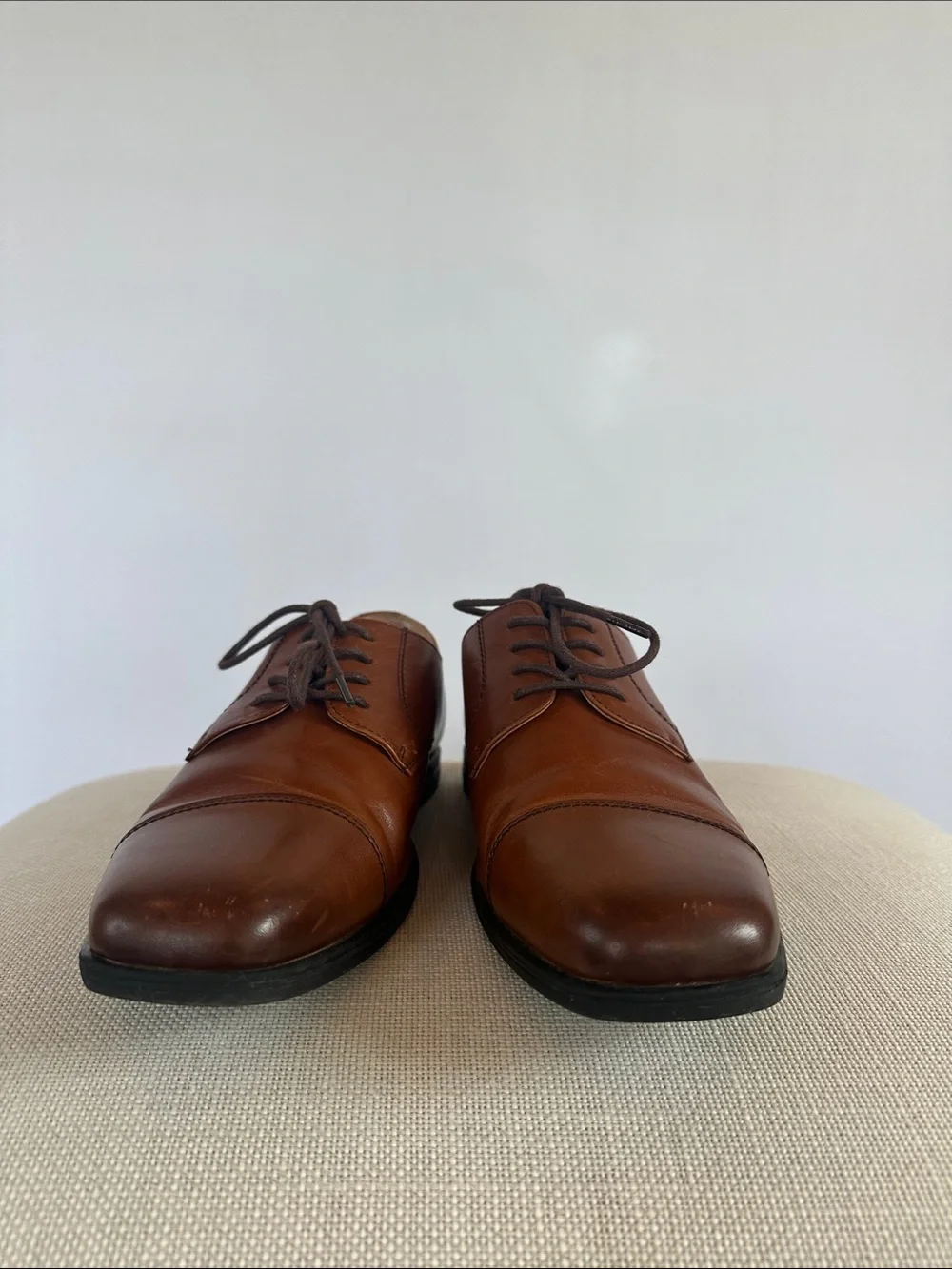 Florsheim Boys' Reveal Cap Toe Leather Oxford Shoes 5.5M
